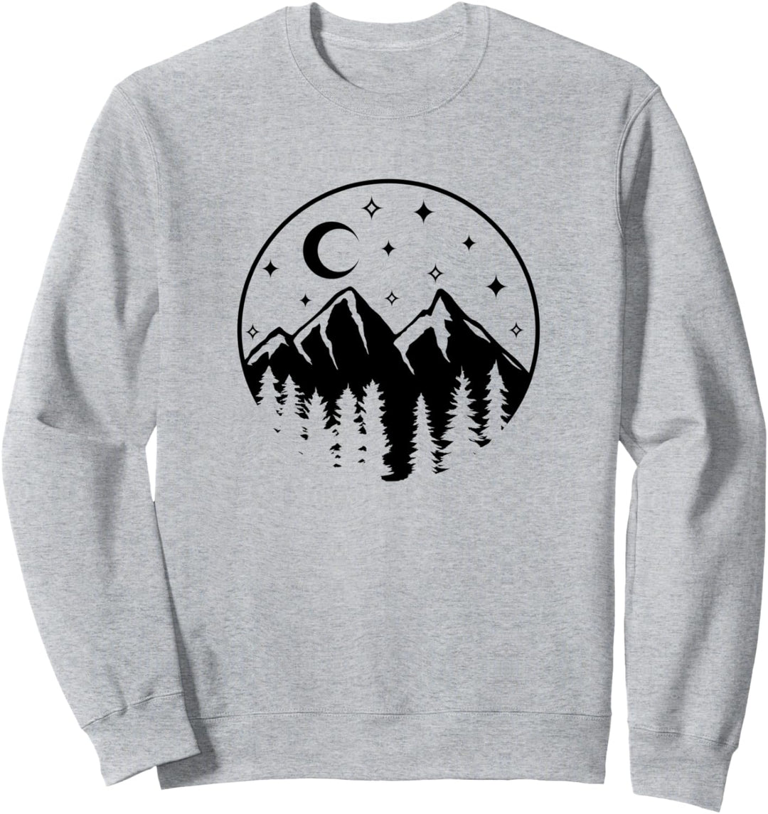 Wandern Abenteuer Wald Wildnis Camping Sweatshirt