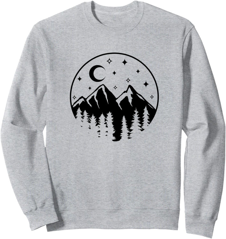 Wandern Abenteuer Wald Wildnis Camping Sweatshirt