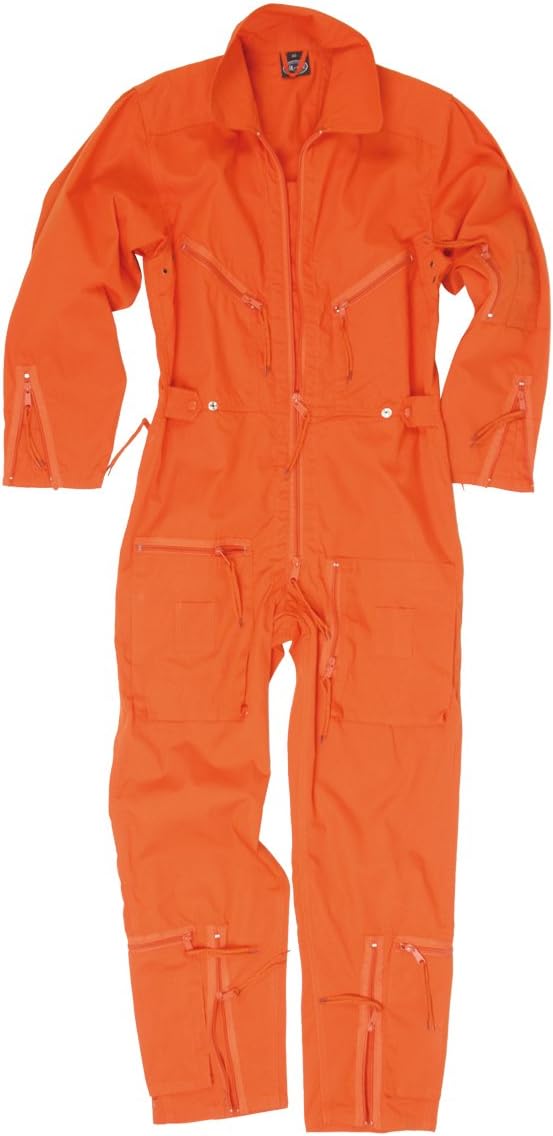 Mil-Tec Herren Overalls-11727014 Overalls 52 Orange, 52 Orange