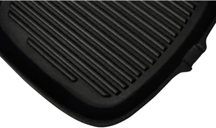 vidaXL BBQ 36cm Grillpfanne aus Gusseisen 36.5x24.5 cm, 36.5x24.5 cm