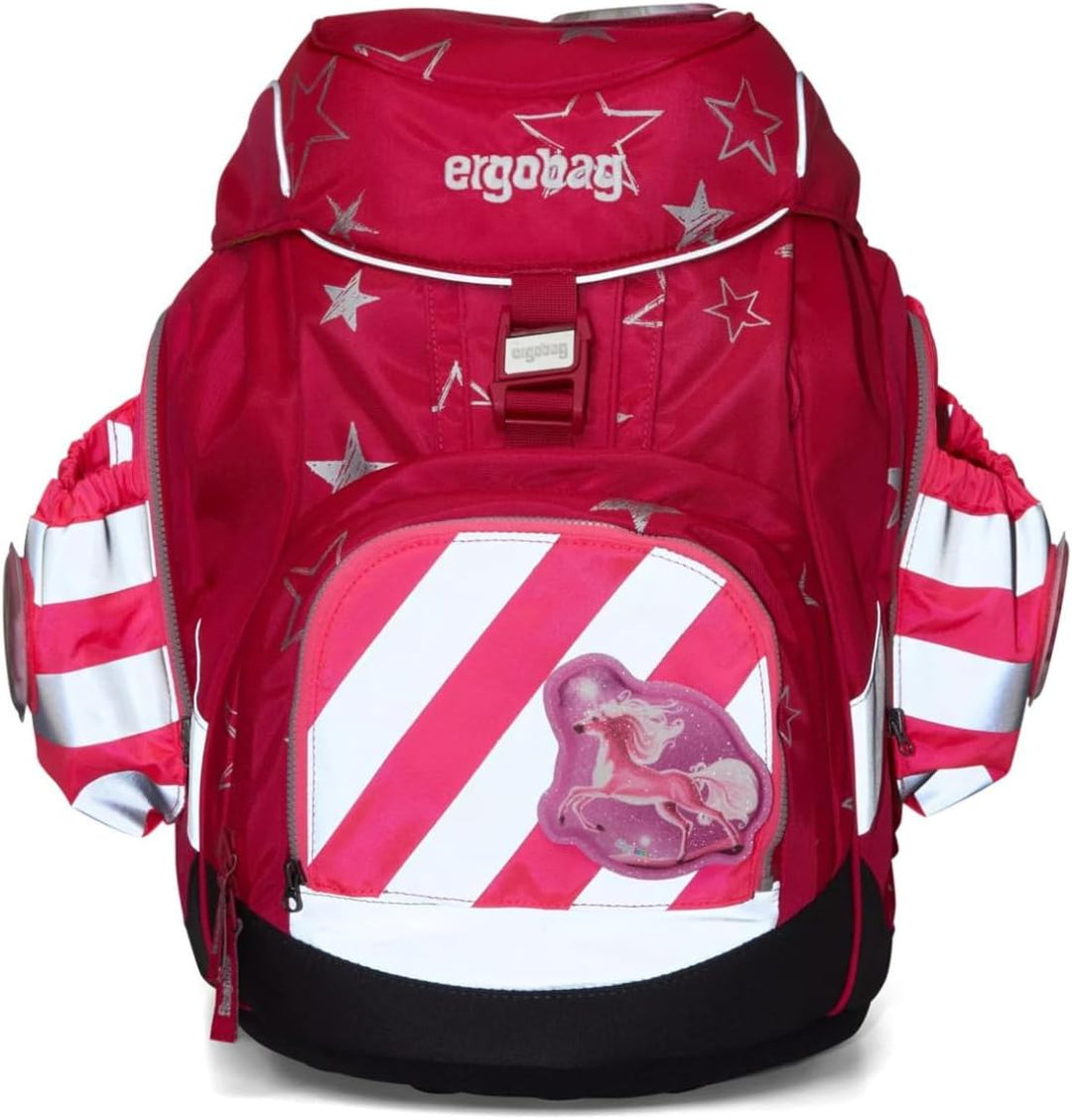 ergobag Seitentaschen Zip-Set mit Reflektorstreifen Sichtbarkeits-Set mit Seitentaschen pack cubo un