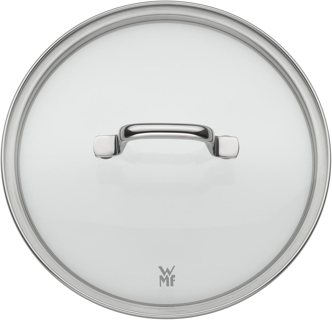 WMF Fusiontec Essential Topfset Induktion 3-teilig, Kochtopf Set mit Glasdeckel, Induktions Töpfe Se