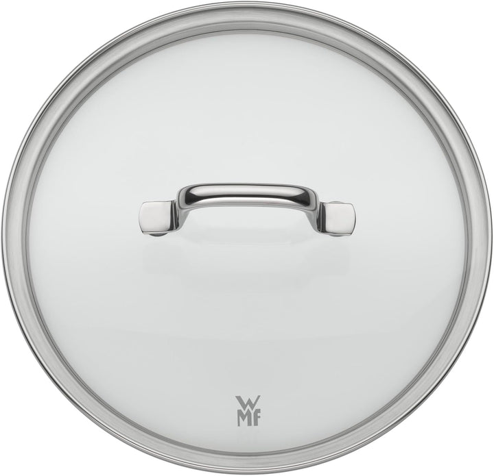 WMF Fusiontec Essential Topfset Induktion 3-teilig, Kochtopf Set mit Glasdeckel, Induktions Töpfe Se