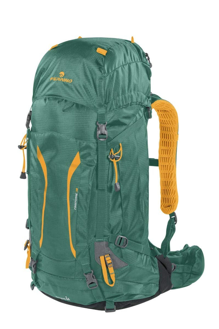 Ferrino Backpack Finisterre 38 Rucksack, Unisex, für Erwachsene Einheitsgrösse Grün/Orange, Einheits