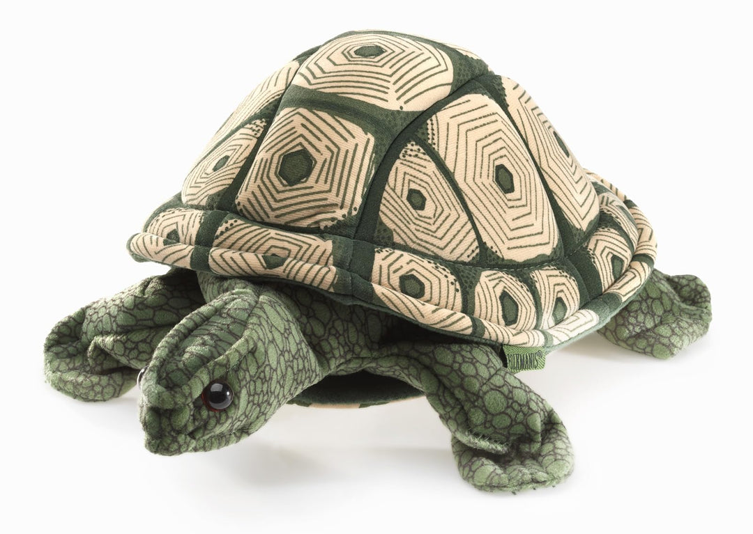 Folkmanis 2181 Landschildkröte (helles Muster)