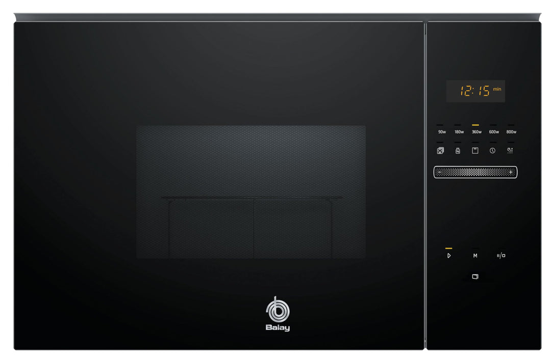 Balay 3CG5172N2 Mikrowelle, elektronisch, ohne Rahmen, 38 cm, 20 l, 5 F, Aqualisis, Ap. links, 8 Rez