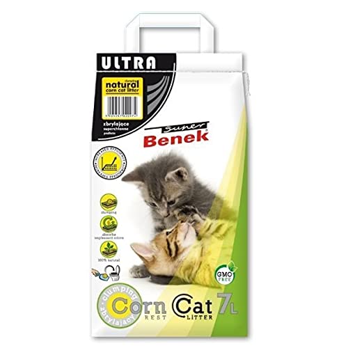 Stones Garden Certech Super Benek Natürliches Katzenstreu Corn Cat Ultra 7 Liter