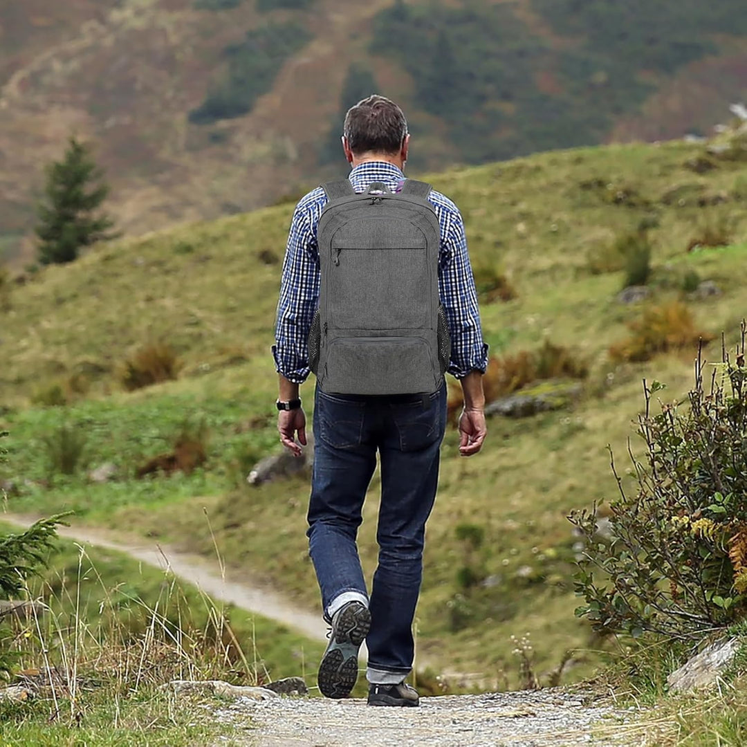 TANTOMI Wanderrucksack Ultraleicht Faltbarer Rucksack Klein, Packable Tagesrucksäcke Trekkingrucksac