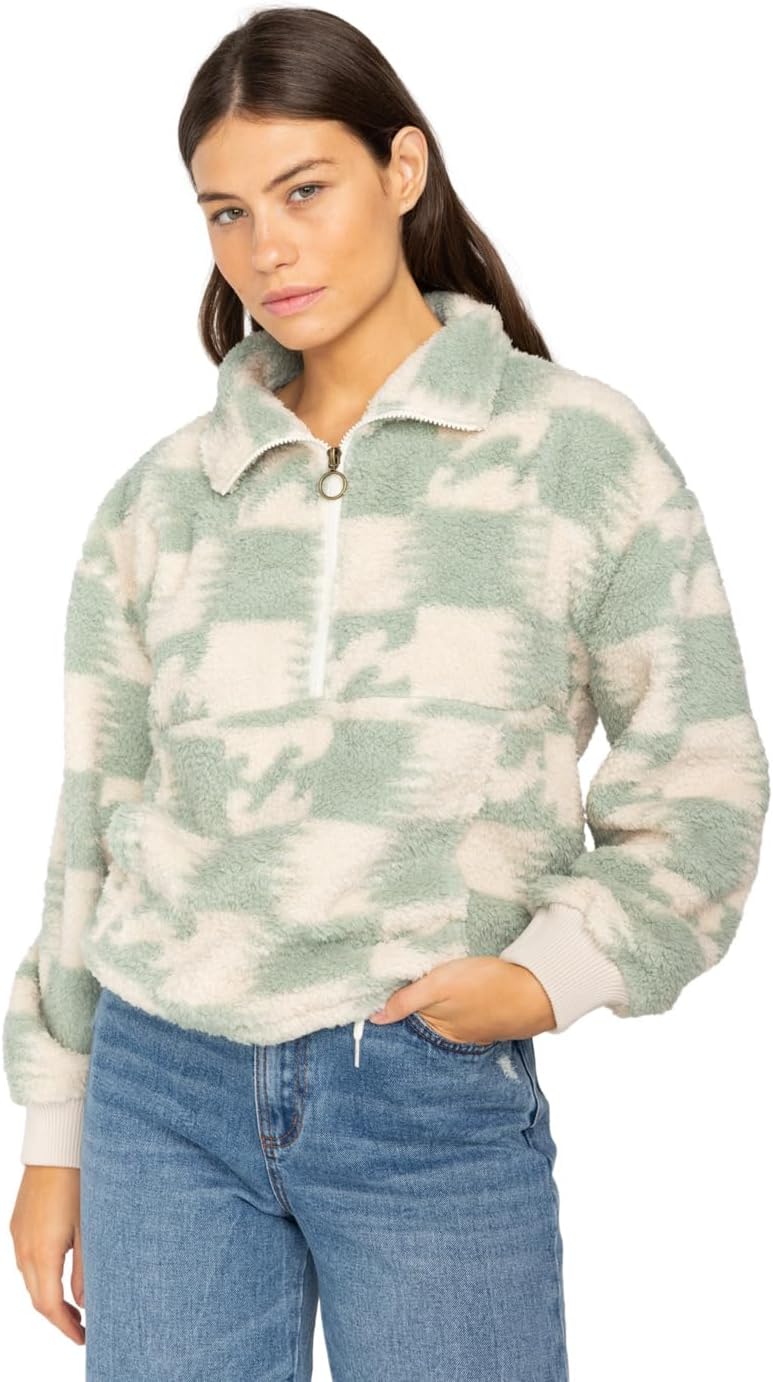 Billabong Damen Auszeit Sweatshirt XL Crystal Cove, XL Crystal Cove