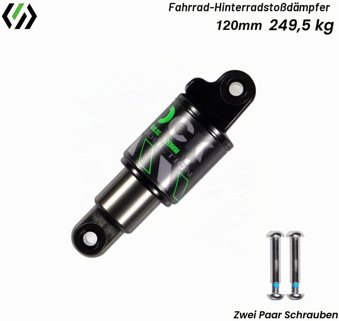 Chooee Fahrrad Stossdämpfer hinten 120mm 125mm 150mm 165mm 185mm 190mm 200mm Mountainbike Dämpfer Hi