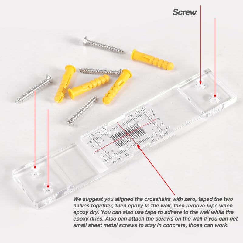 Crack Monitoring Record, Standard Tell-Tale Crack-Monitor für Standard und Eck-Tell-Tale