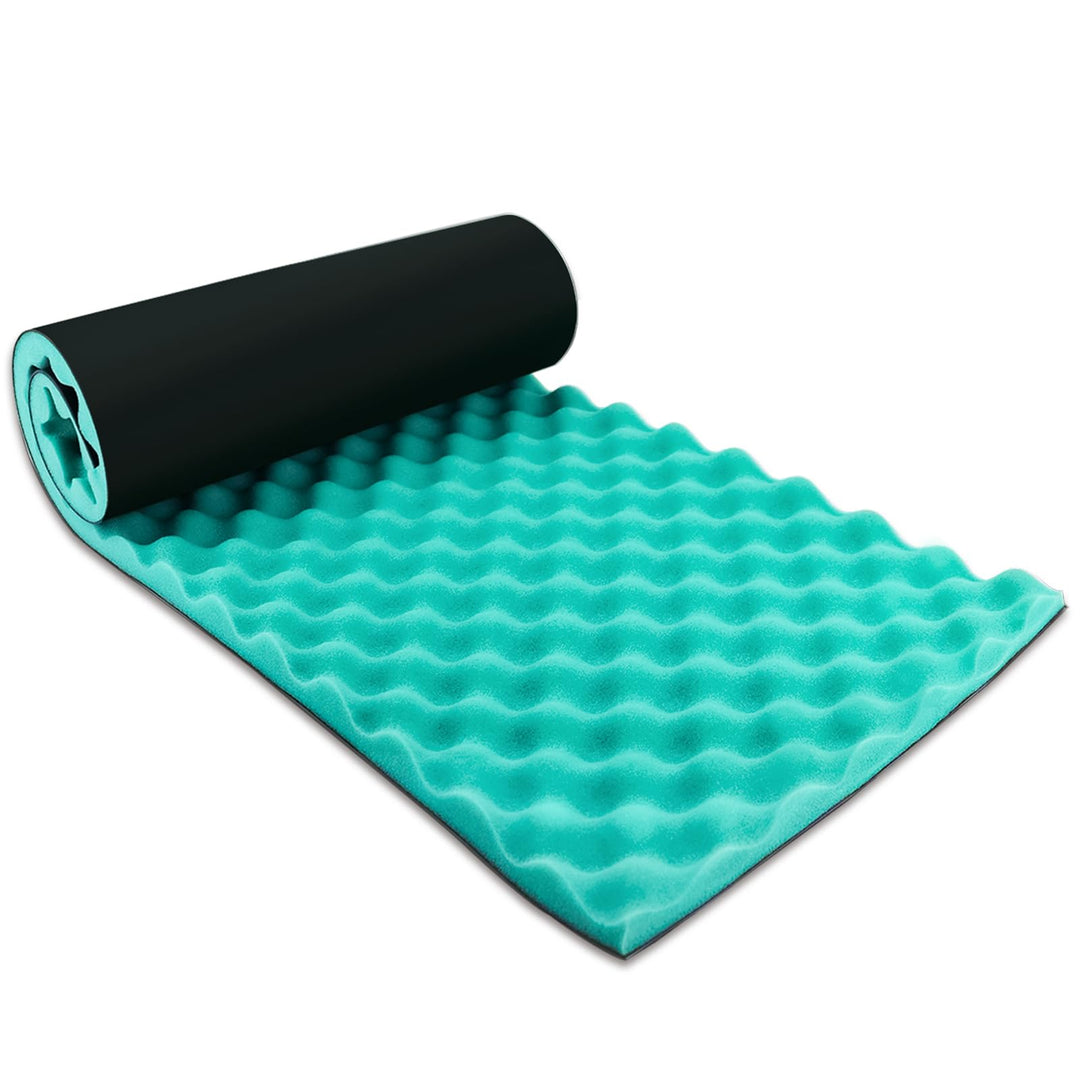 BXI Doppelte Schalldämmung Schallisolierschaum, 100 x 34 x 2,5 cm Eierkarton Schallabsorbierender Ak