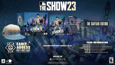 MLB The Show 23: The Captain Edition for PlayStation4 with PlayStation 5 Entitlement