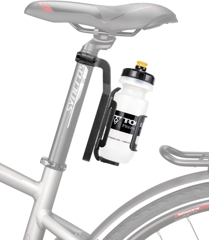 Topeak EP Mount Hinterer Flaschenhalter, für Erwachsene Unisex, Schwarz, 13