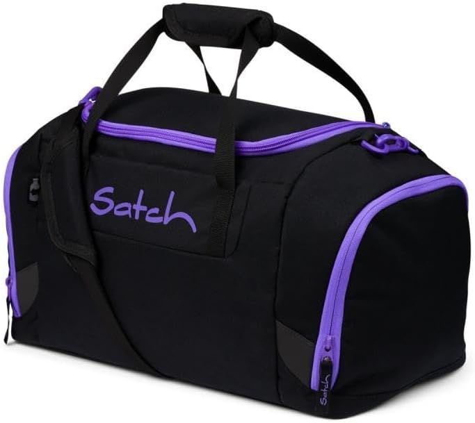Satch Pack Schulrucksack Set 3tlg. inkl. Schlamperbox und Sporttasche (Purple Phantom), Purple Phant