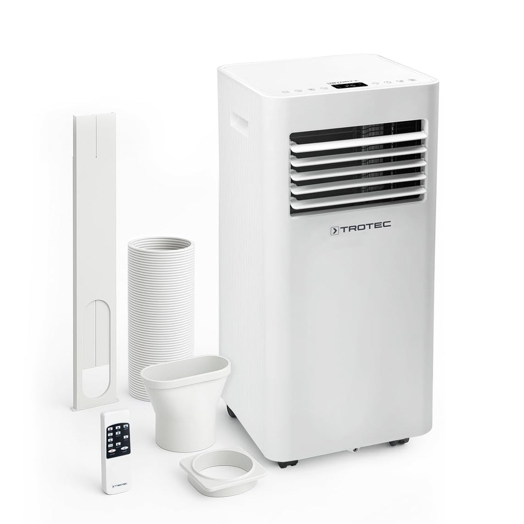 TROTEC Klimagerät PAC 2620 E WiFi – Mobiles 3-in-1 Klimagerät mit 2,6 kW Kühlleistung, Entfeuchter &