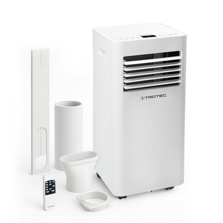 TROTEC Klimagerät PAC 2620 E WiFi – Mobiles 3-in-1 Klimagerät mit 2,6 kW Kühlleistung, Entfeuchter &