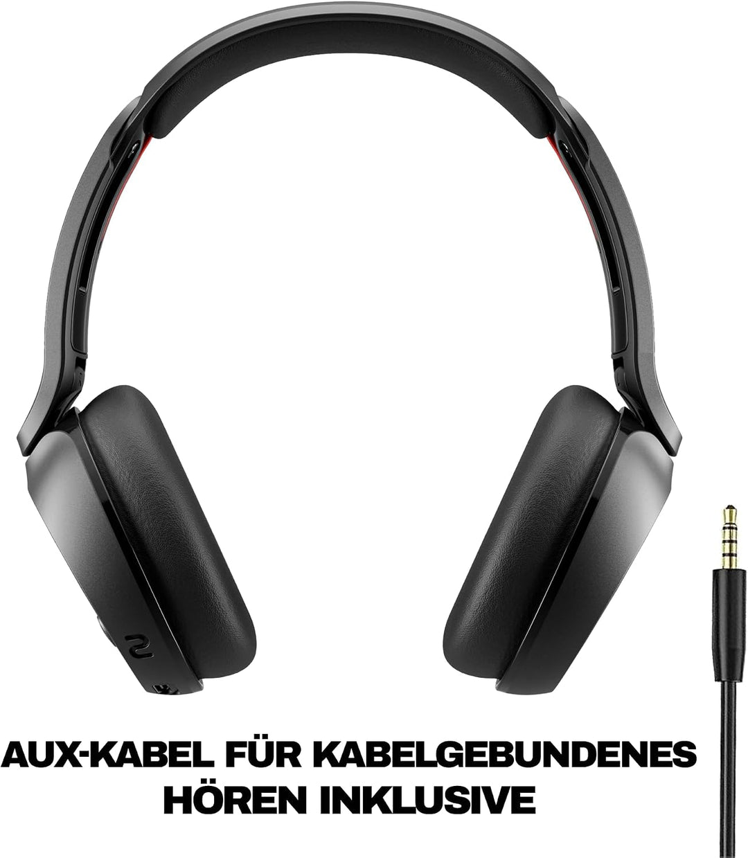Skullcandy Icon 180 Wireless On-Ear Bluetooth Headphones, Up to 50 Hours Battery, Lightweight and Tr