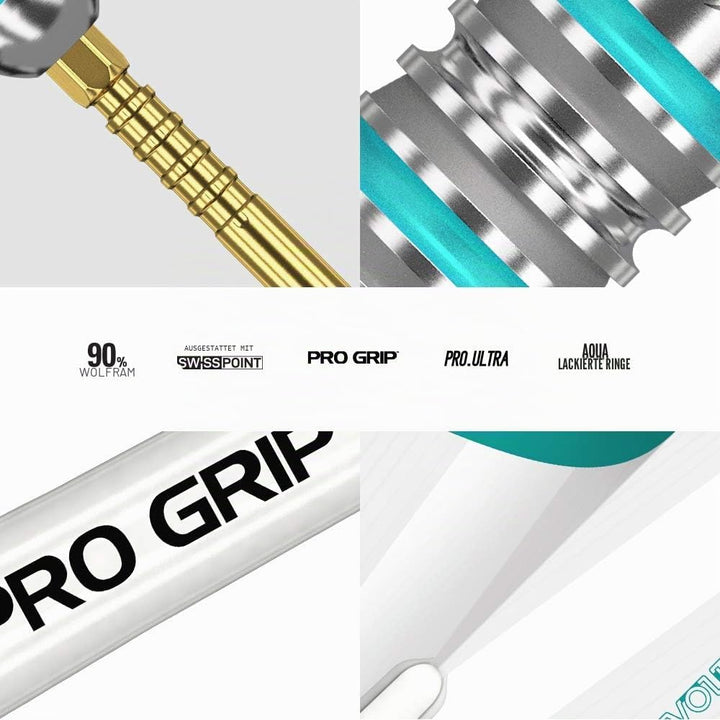 Target Darts Rob Cross 2 Gen 90% Wolfram Swiss Point Steeldarts-Set 23gr Single, 23gr Single
