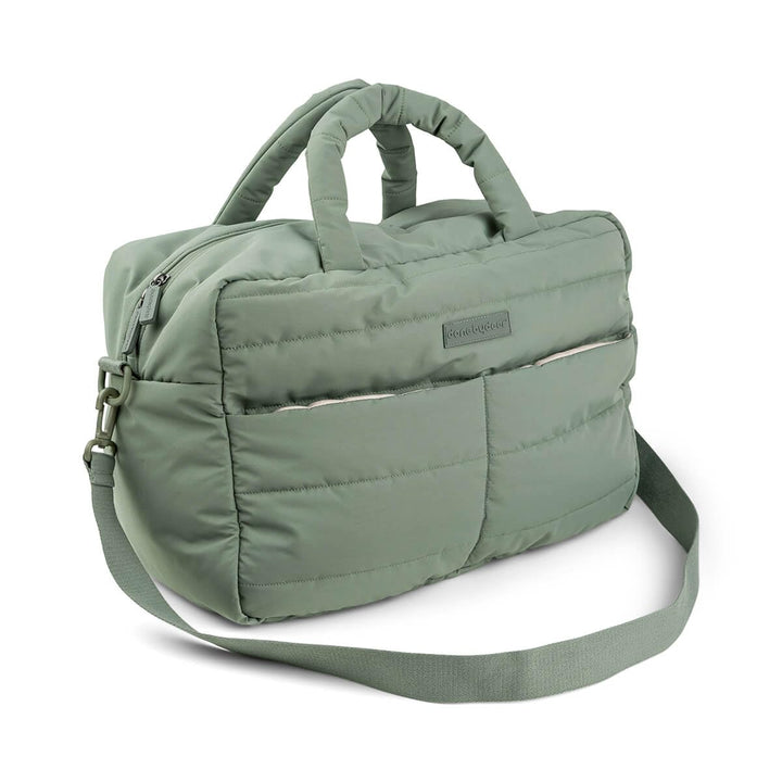 Done by Deer Gesteppte Wickeltasche - Wickelunterlage und zwei Haken für den Kinderwagen enthalten -