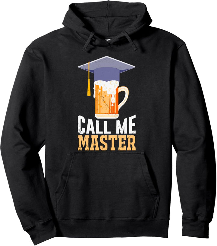 Call Me Master Abschluss 2024 Master Mann Bier Master Pullover Hoodie