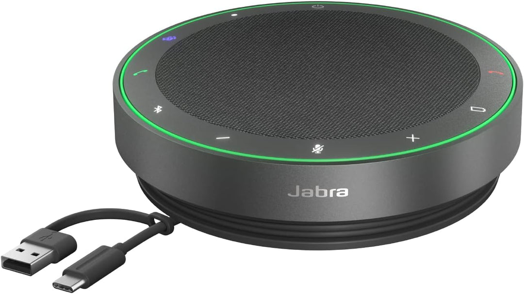 Jabra Speak2 75 schnurlose Bluetooth-Freisprechlösung, 4 Mikrofone mit Geräuschunterdrückung, 65 mm