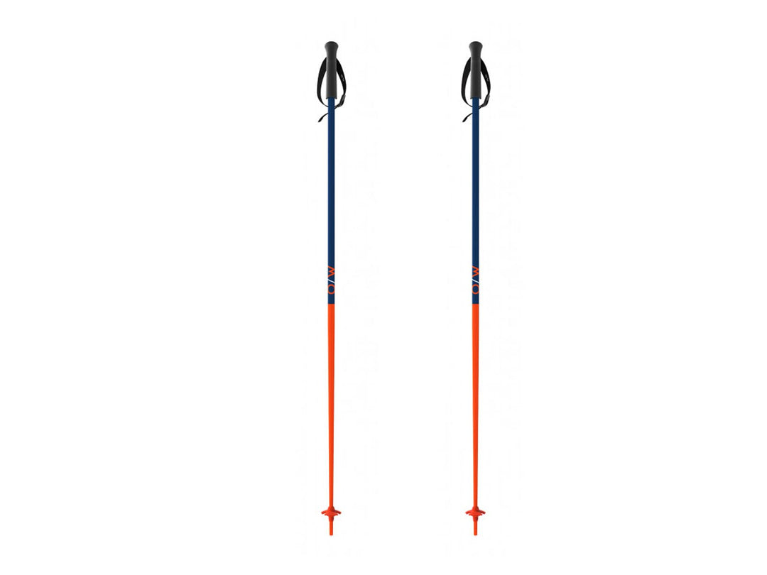 Fischer Skistöcke OneWay GT18 Flame/Vapor All Mountain Alpin Stöcke Aluminium 125cm Flame, 125cm Fla