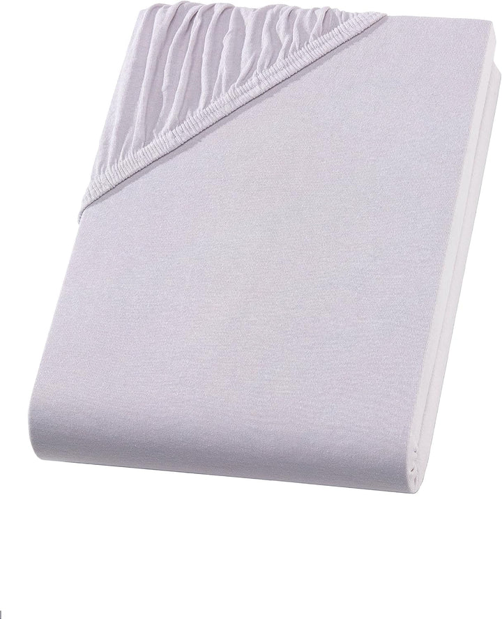 Split Topper Spannbettlaken/Spannbetttuch - Jersey - 180x200-200x200 cm - 10cm Steghöhe - 160 g/m² -