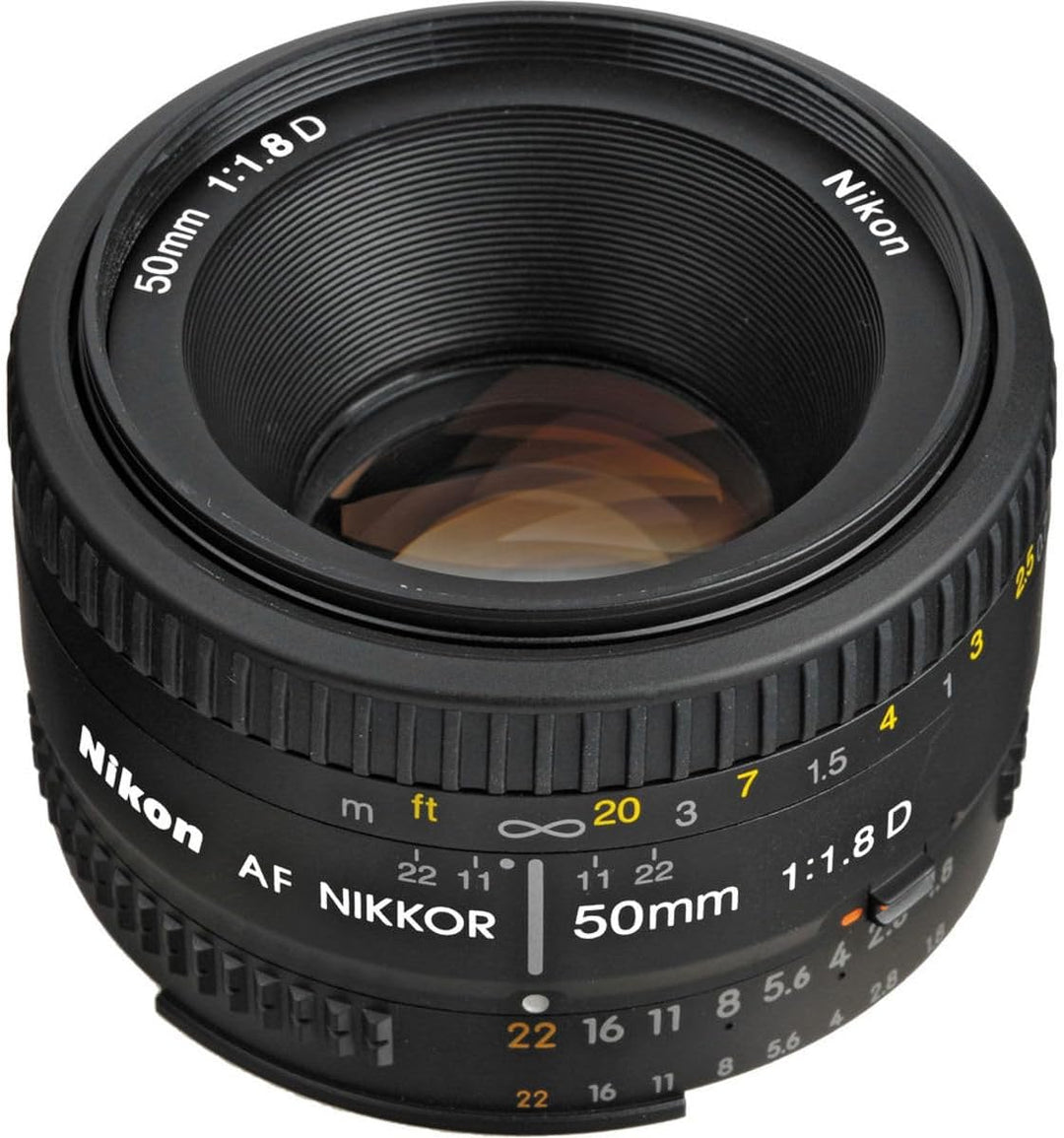 Nikon AF Nikkor 50mm 1:1,8D Objektiv (52mm Filtergewinde), 50mm 1:1,8D