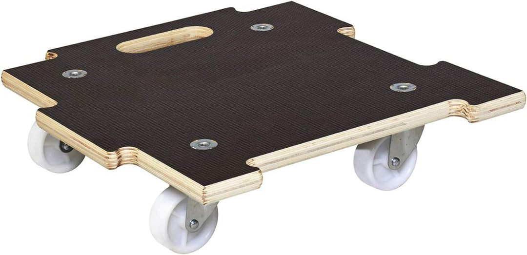 Wagner Pflanzenroller Maxigrip 39 x 39 x 10 cm I Kübelroller f. Aussenbereich + Innenbereich I Trans