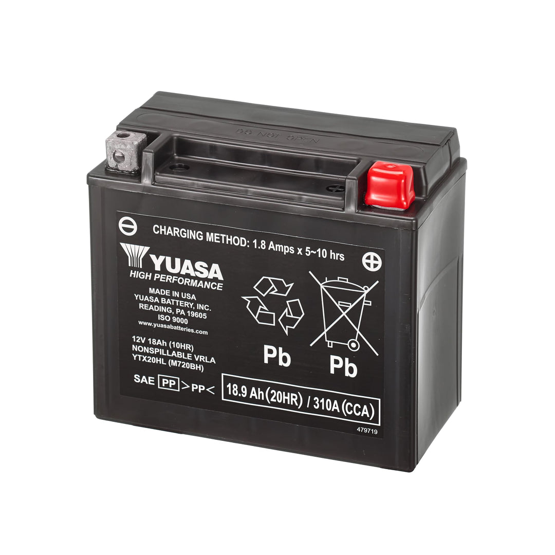 Yuasa YTX20HL-BS (WC) Hochleistungsbatterie, wartungsfrei