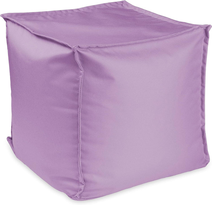 chilly pilley Sitzsack Sitzhocker mit EPS-Perlen Füllung 40x40x40cm Fusshocker Sitz-Pouf für Kinder