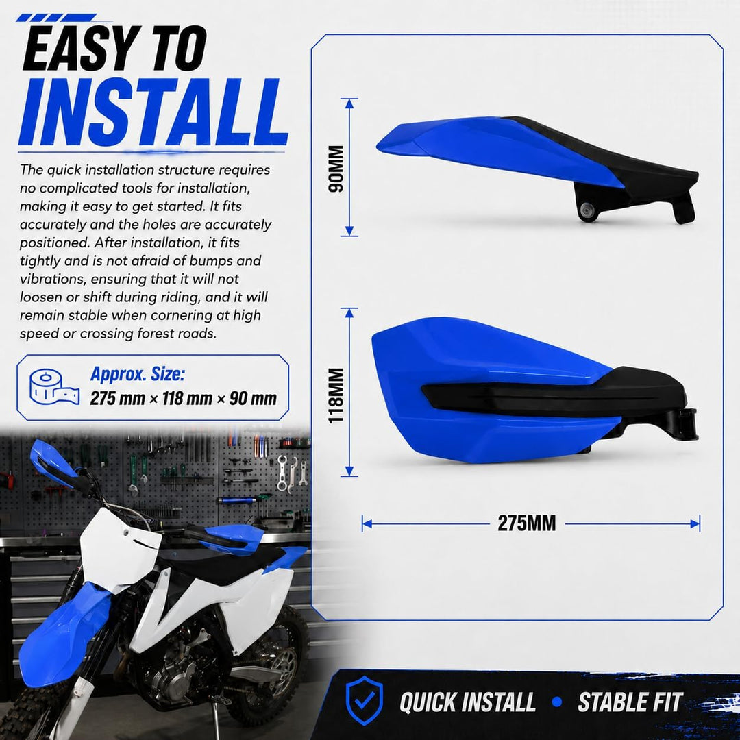 JFG RACING Handguards,Handguards Motorrad Handschutz Motorrad Universal Für 22mm 28mm Lenker SX SXF
