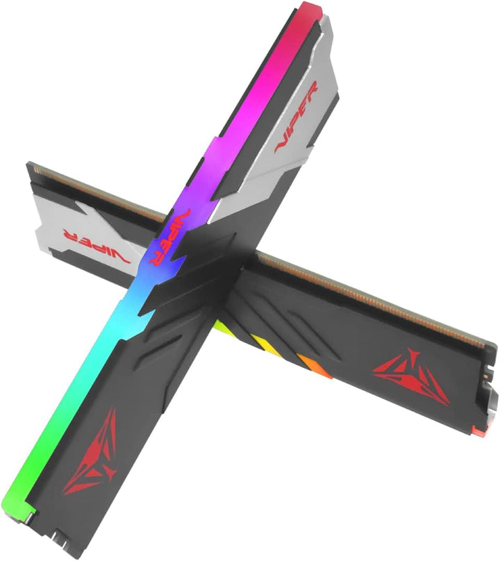 Patriot Viper Venom RGB DDR5 64GB (2 x 32GB) 5200MHz UDIMM Desktop Gaming Memory KIT - PVVR564G520C4