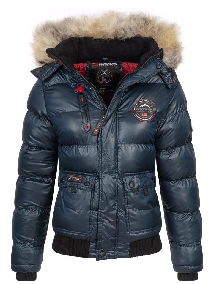 Geographical Norway Bugs Lady - Winterjacke Damen Warme Steppung Mann Herbst Winter - Warme Mantelja