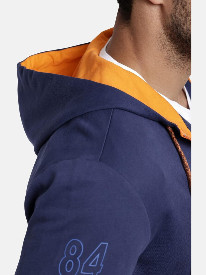 Jan Vanderstorm Herren Sweatjacke Roderich, Dunkelblau