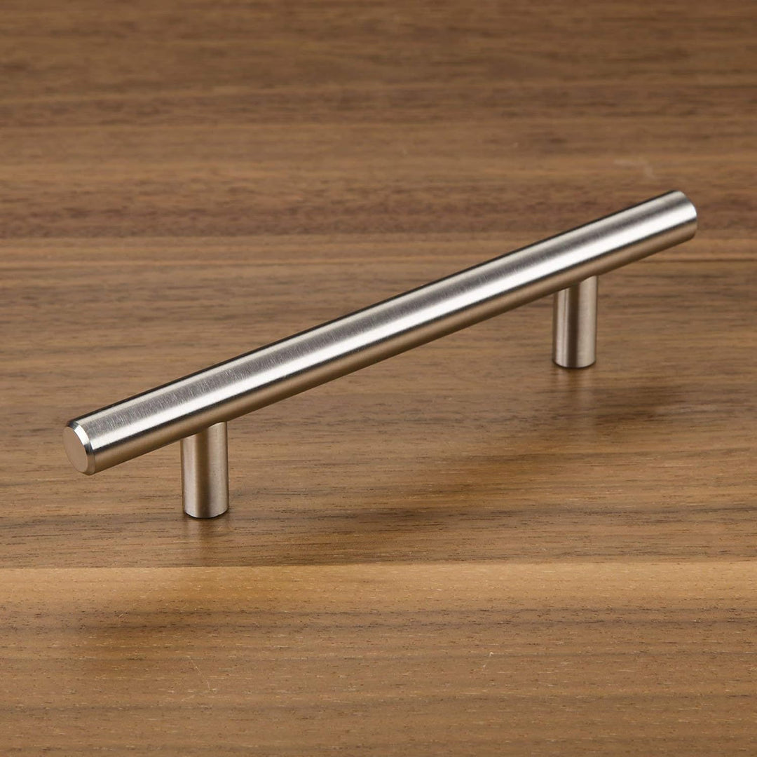 SOTECH 10 x Möbelgriff G6 echt Edelstahl massiv Ø 12 mm/BA 96 mm Stangengriffe Relinggriffe BA 096 m