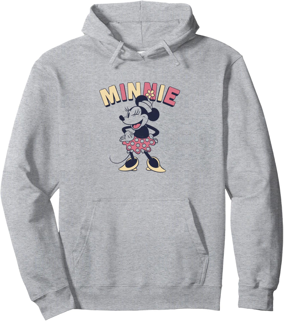 Disney Mickey And Friends Minnie Classic Portrait Pullover Hoodie
