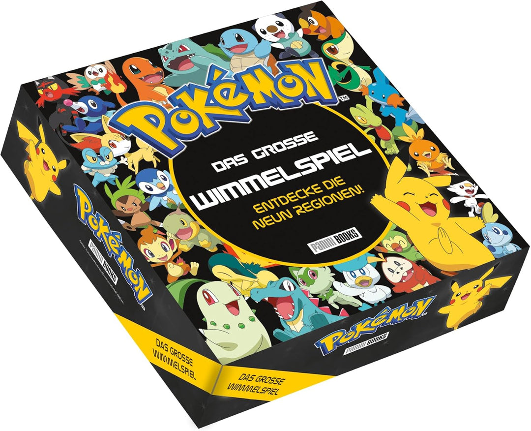 Pokémon: Das grosse Wimmelspiel: Spiel in kartonierter Spielebox