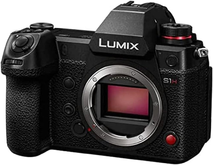 Panasonic DC-S1HE-K spiegellose Vollformatkamera, 6K Videoaufnahmen mit Flip Screen (Vollbildaufnahm
