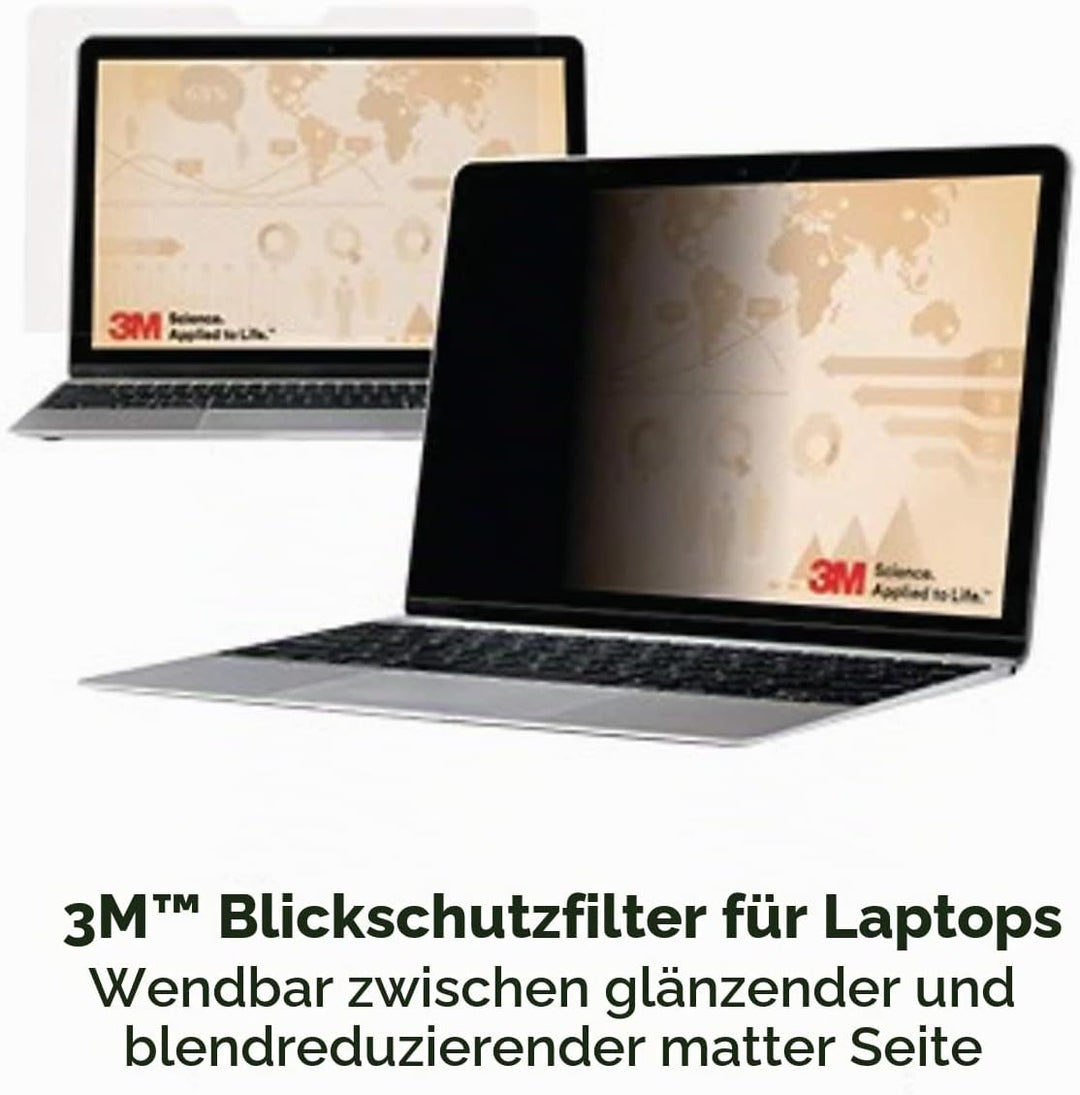 3M PF14.0W9 Blickschutzfilter Standard für Notebooks 35,6 cm Weit (entspricht 14,0"Weit) 16:9, 35,6