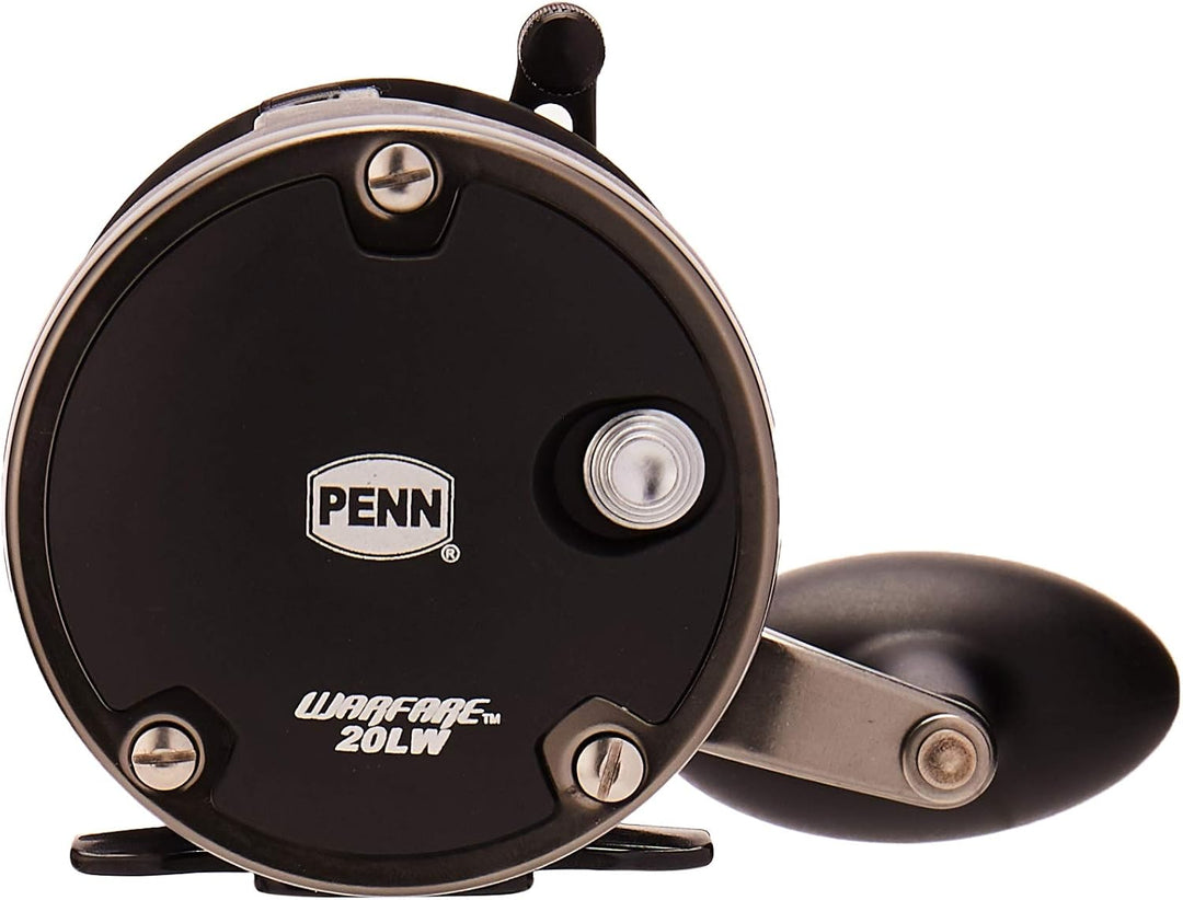 PENN Warfare Level Wind Multirolle für Salzwasser Boots- oder Kajakangeln WAR15LWLH - Left Handle, W