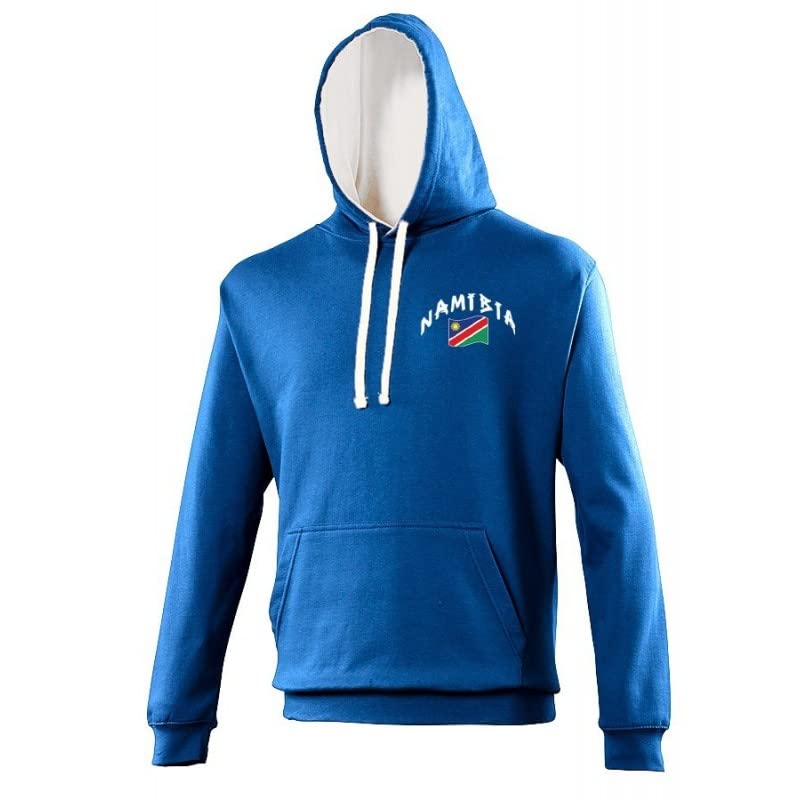 Supportershop Unisex Sweat Capuche Rugby Namibie Rugby Namibia Hoodie S Blau, S Blau