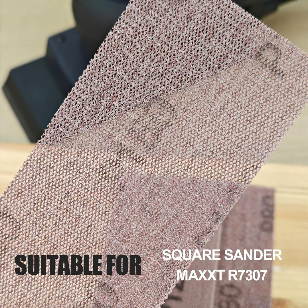 MAXXT R7307-Schleifpapier Loop DA Sander Sandpaper, Dual-Action Exzenterschleifpad - Low Profile Edg