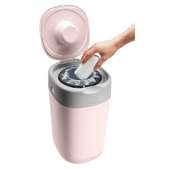 Tommee Tippee Windeleimer Twist & Click Sangenic Tec, Geruchsdichtes Windelentsorgungssystem, Inklus
