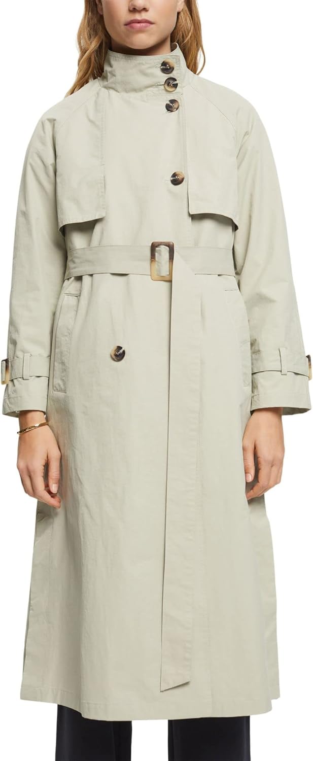 ESPRIT Damen Jacke L 335/DUSTY GREEN, L 335/DUSTY GREEN