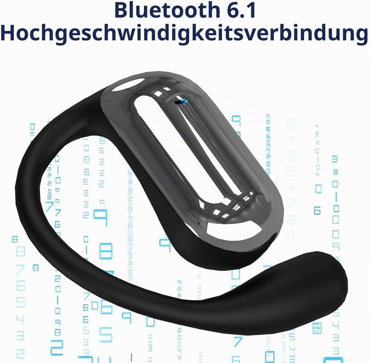 Echtzeit Übersetzungskopfhörer, AI Übersetzer Kopfhörer 144 Sprachen, Translation Earbuds Bluetooth