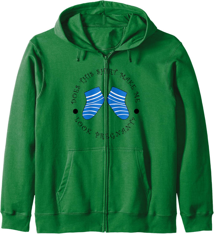 Lustiger Spruch "Looking Pregnant Expecting Mother" Kapuzenjacke