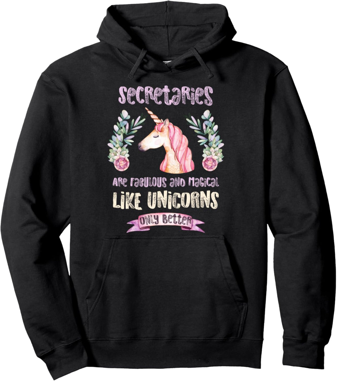 Sekretärin - Fabelhaftes magisches Einhorn Pullover Hoodie