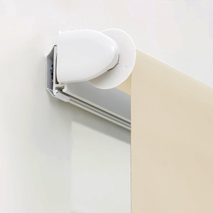 Blindecor Aure | Lichtdurchlässiges Rollos für Fenster und tür ohne bohren mit klämmträger - Beige,